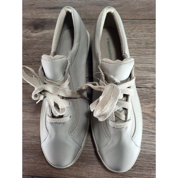 Grasshoppers Stretch by Keds Comfort Sneaker Shoes Size 6 BEIGE Sample‎ - Picture 2 of 5